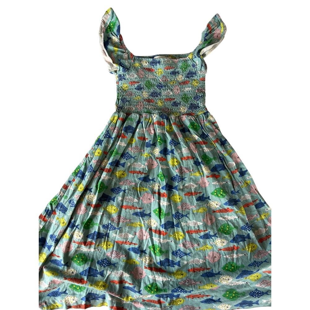 Mini Boden Navy Blue Angel Dress size 5